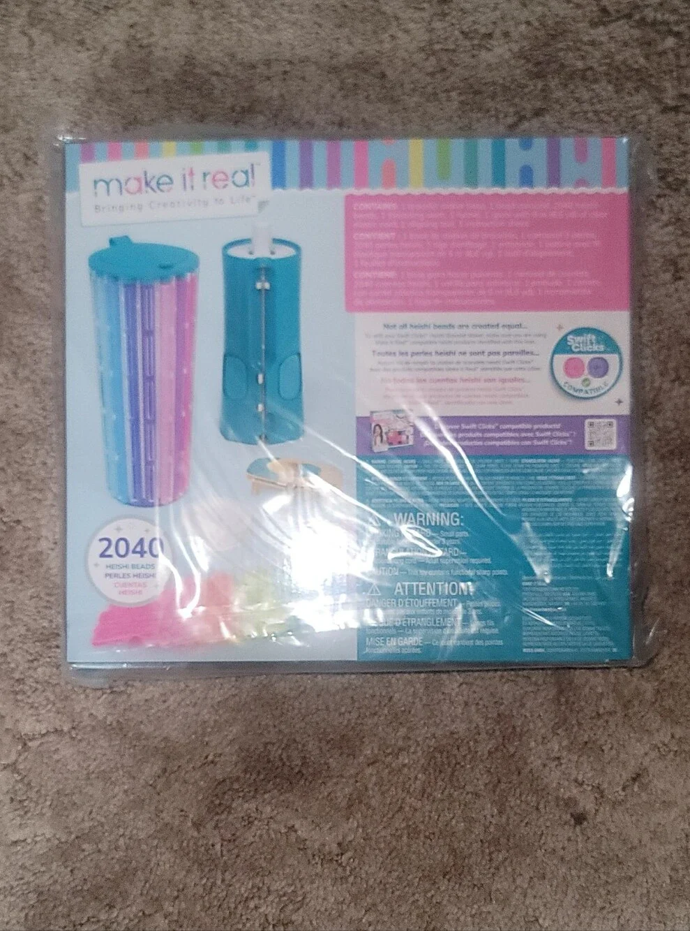 Make It Real Heishi Bracelet Maker - Pastel Bead Kit